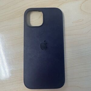 Apple Midnight Silicone iPhone 12 Case